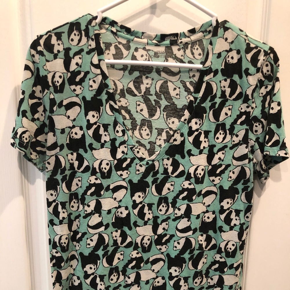 Urban Outfitters Panda Print Shirt